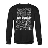 Unisex Pretty Girls Listen to 1D Sweatshirt